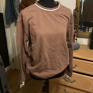 Brown Crewneck Men's Sweater